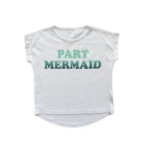 NWOT Tiny Whales Part Mermaid Tee Size 2